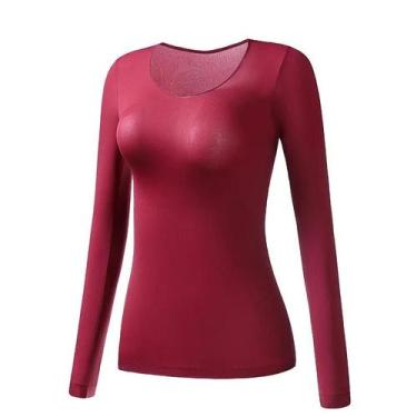 Imagem de Roupa Íntima Térmica Feminina de Manga Longa - Ajuste Fino (L-XL) - Id