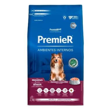 Imagem de Ração Premier Ambientes Internos Cães Sênior Raças Pequenas 2,5kg