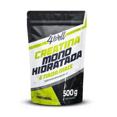 Imagem de Creatina Monohidratada 4well Sabor Natural Peso:300gSabor:Sem sabor, 5