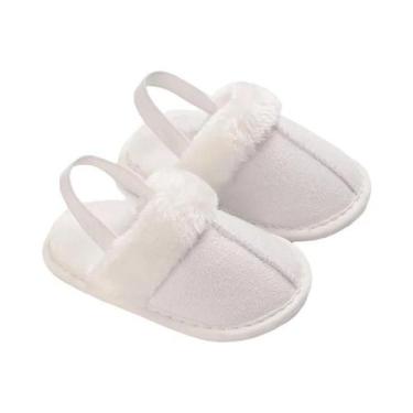 Imagem de Sapatos De Caminhada Para Bebês Em Algodão, Quentes E Macios, Solado D