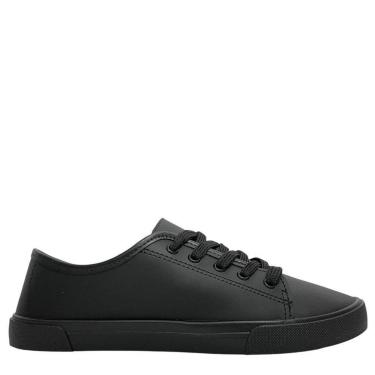 Imagem de Tênis Casual Moleca com Solado Baixo e Acabamento Fosco-Feminino