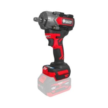 Imagem de Chave De Impacto Elétrica Sem Fio E Sem Escovas 600N M 3500rpm Com 2 L