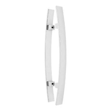 Imagem de Puxador Para Porta Pivotante Barra Chata Reto Polido - 70 Cm