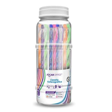 Imagem de Caneta Esferográfica Perfumada WOW Fun Ponta 0.7 Pote com 50und Leonor