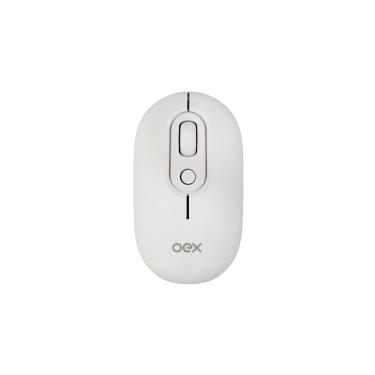 Imagem de Mouse Retro Plus Branco OEX