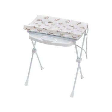 Imagem de Banheira de Bebê Plástica Galzerano Classic 7045 com Trocador e Suport