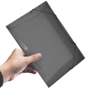 Imagem de Pasta Aba Elástica 1/2 Ofício - DAC, FUMÊ