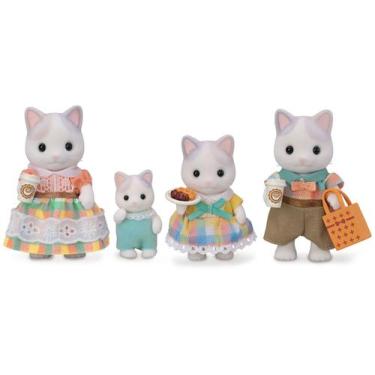 Imagem de Sylvanian Families - FAMÍLIA DOS GATOS DE LEITE - Epoch, Sylvanian Fam