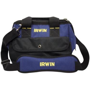 Imagem de Mala Standard 12" Para Ferramentas Com 4 Bolsos Irwin - 1870405, Azul,