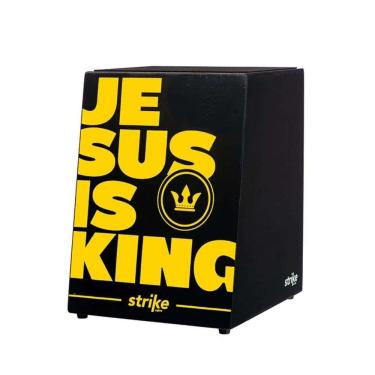 Imagem de Cajon FSA  Acústico Strike King Preto SK4069