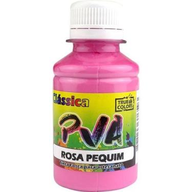 Imagem de Tinta PVA Fosco True Colors Cor 7146 - Rosa Pequim 100 ml - no-brand