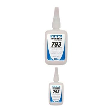 Imagem de Kit 2 Adesivo Instantâneo 100g 793 Tekbond
