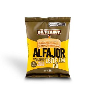 Imagem de Alfajor com Recheio de Pasta de Amendoim Whey Protein Dr Peanut 35g Sa