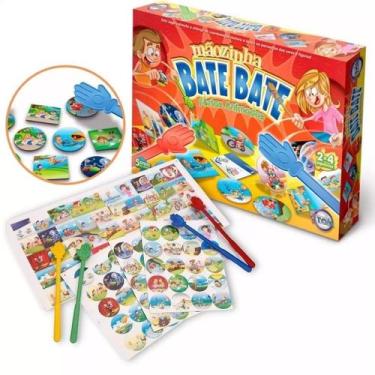 Imagem de Jogo De Tabuleiro Mãozinha Bate Bate Brinquedos Toia - 12093 - Tóia