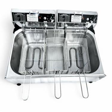 Imagem de Fritadeira industrial 16l 1 cuba 220v ipe cozinhas 3 cestos - IPECOZIN
