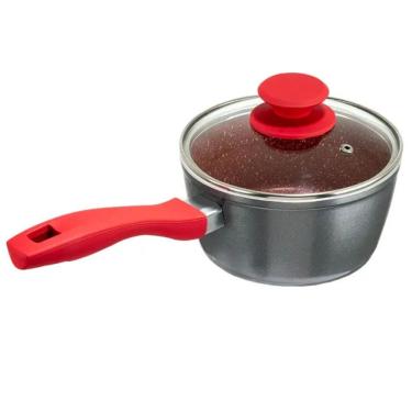 Imagem de Panela Philco Antiaderente Redstone 1,4L Tampa em Vidro PPH160APR