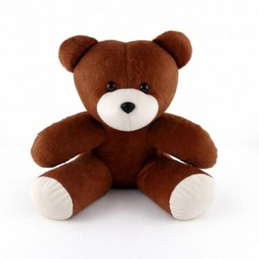 Imagem de Urso Grande de Pelúcia Ted 30cm Ursinho Infantil Decoração Cestas Nich