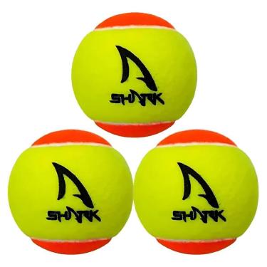 Imagem de Bola de Beach Tennis Shark 3 Unid.-Unissex