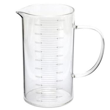 Imagem de Copo medidor em vidro borossilicato 1L -Dynasty, 3 meses por defeito d