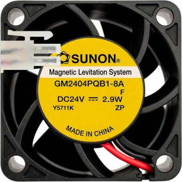 Imagem de Cooler GM2404PQB1-8A 24V 2.9W 0.12A 2L 2P 40X40X28MM D3 - Sunon