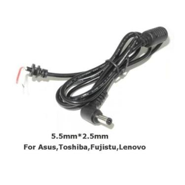 Imagem de Cabo Reparo Carregador Notebook Compatível Positivo 5.5x2.5 - Adapter