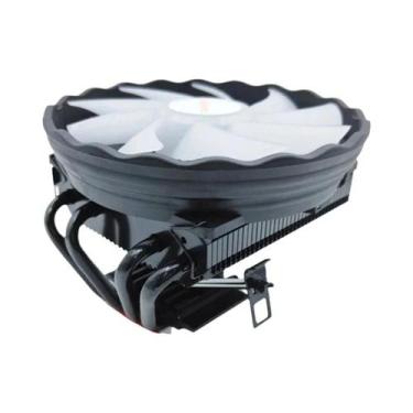 Imagem de Cooler De Ar Para CPU AMD Intel X99 Com 4 Tubos De Calor E Radiador De