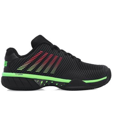 Imagem de Tênis Kswiss Hypercourt Express 2 - Clay - Saibro - Preto e Verde-Masculino
