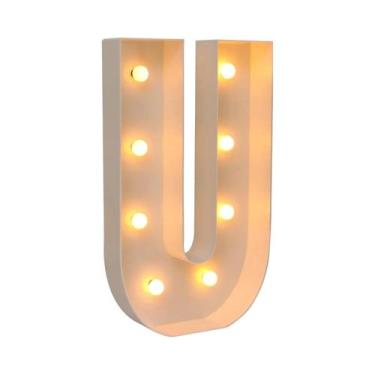 Imagem de Caixa De Balões Gigante De 91,5 CM Com Letras De LED Para Decoração De