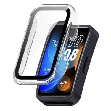 Imagem de Case acrilico com vidro para Huawei Band 8/9/10 - Genérica