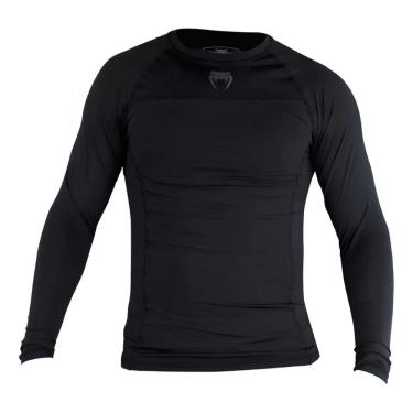 Imagem de Rash Guard Venum Technical Basic Manga Longa - Preta