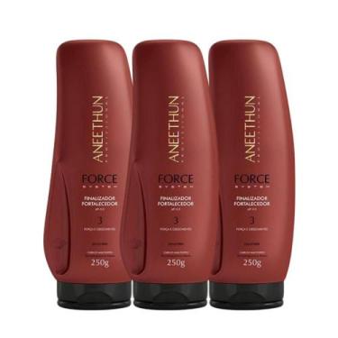 Imagem de Aneethun Force Kit 3 Finalizador Fortalecedor 250g