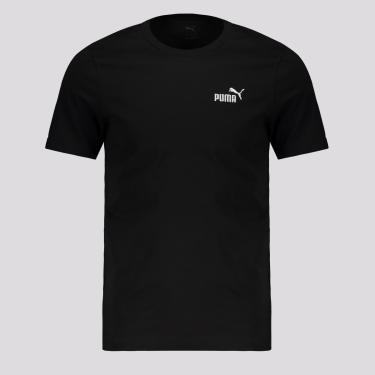 Imagem de Camiseta Puma ESS Small NO. 1 Logo Preto-Masculino