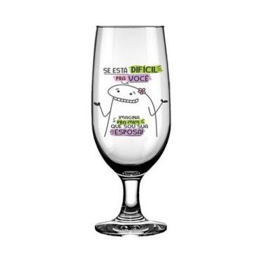 Imagem de Taça de Cerveja 300ml Flork - Esposa - Simas Presentaria