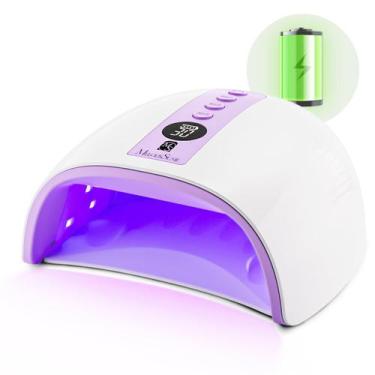 Imagem de Lâmpada de unhas UV MelodySusie P-Plus30G sem fio recarregável