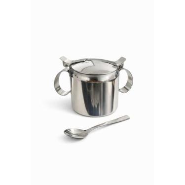 Imagem de Açucareiro em Aço Inox com Colher  250 g - Home land