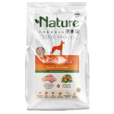 Imagem de Ração Seca Alinutri Nature Fórmula Pro para Cães Adultos Raças Grandes