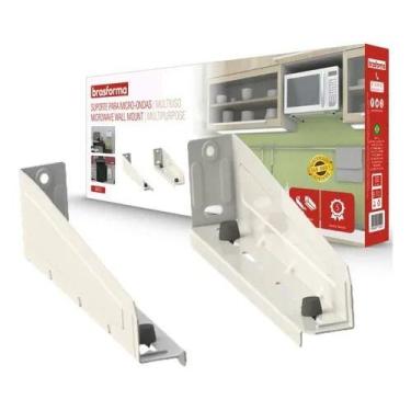 Imagem de Suporte para Micro-ondas e Multiuso Brasforma SBR5.0 Branco - 40322