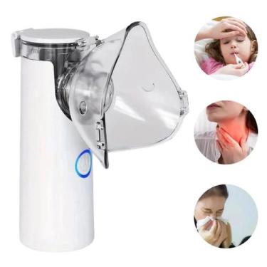 Imagem de Nebulizador Portátil Ultrassônico Sem Fio Adulto Infantil - Mesh