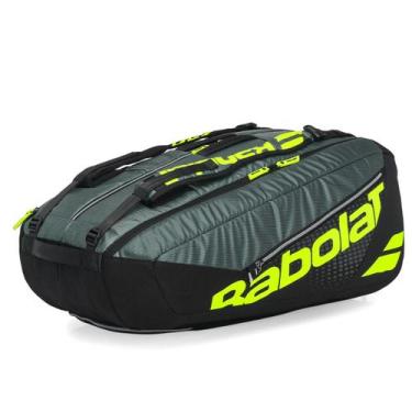 Imagem de Raqueteira Babolat Pure Aero Rh12 2026 Gen9 Preto e Limão