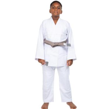 Imagem de Kimono Haganah Basic Reforçado Infantil Branco, M2, Branco