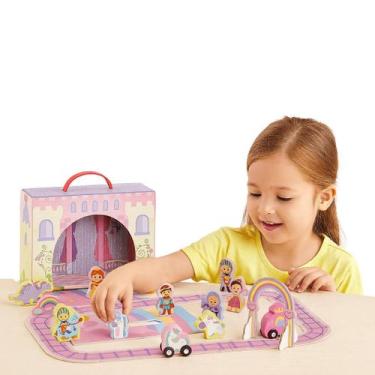 Imagem de Brinquedo Educativo Caixa Divertida Castelo Princesa Tooky - Tooky Toy