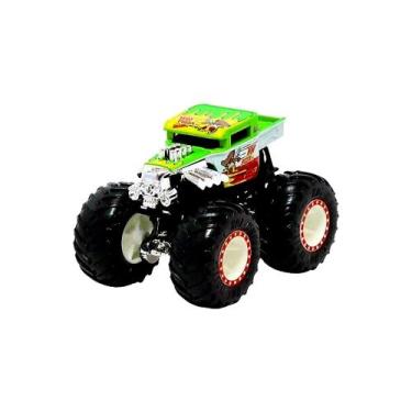 Imagem de Carrinho Hot Wheels Monster Trucks Hw Pizza Co. HWC77 Mattel, Roxo