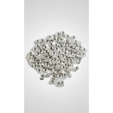 Imagem de Porca Martelo M4 Canal 6mm Aço Niquelado (50 unidades) - Congratulatio
