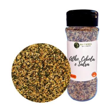 Imagem de Empório Alho, cebola e salsa Natural Puro Pote com Dosador Pouch 35g  