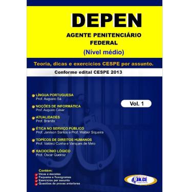 Imagem de Apostila depen Agente Penitenciário Federal 2 Volumes - 2015
