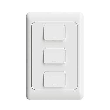 Imagem de INTERRUPTOR INTELIGENTE WIFI 3 TECLAS BRANCO