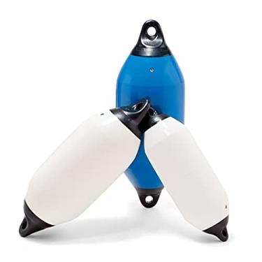 Imagem de Taylor Made Products Para-lama inflável para barco de vinil 41185 Tuff End 20 x 68 cm, azul