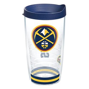 Imagem de Tervis Copo térmico Denver Nuggets Arctic Made in USA com paredes duplas, 473 g, clássico