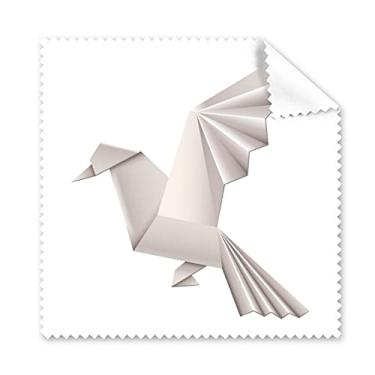 Imagem de Origa Pano de limpeza geométrico padrão de pombo pano de limpeza para tela de telefone, 5 peças