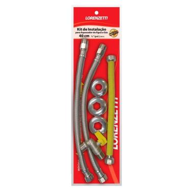 Imagem de Kit Completo De Instalação De Aquecedor A Gás Lorenzetti 